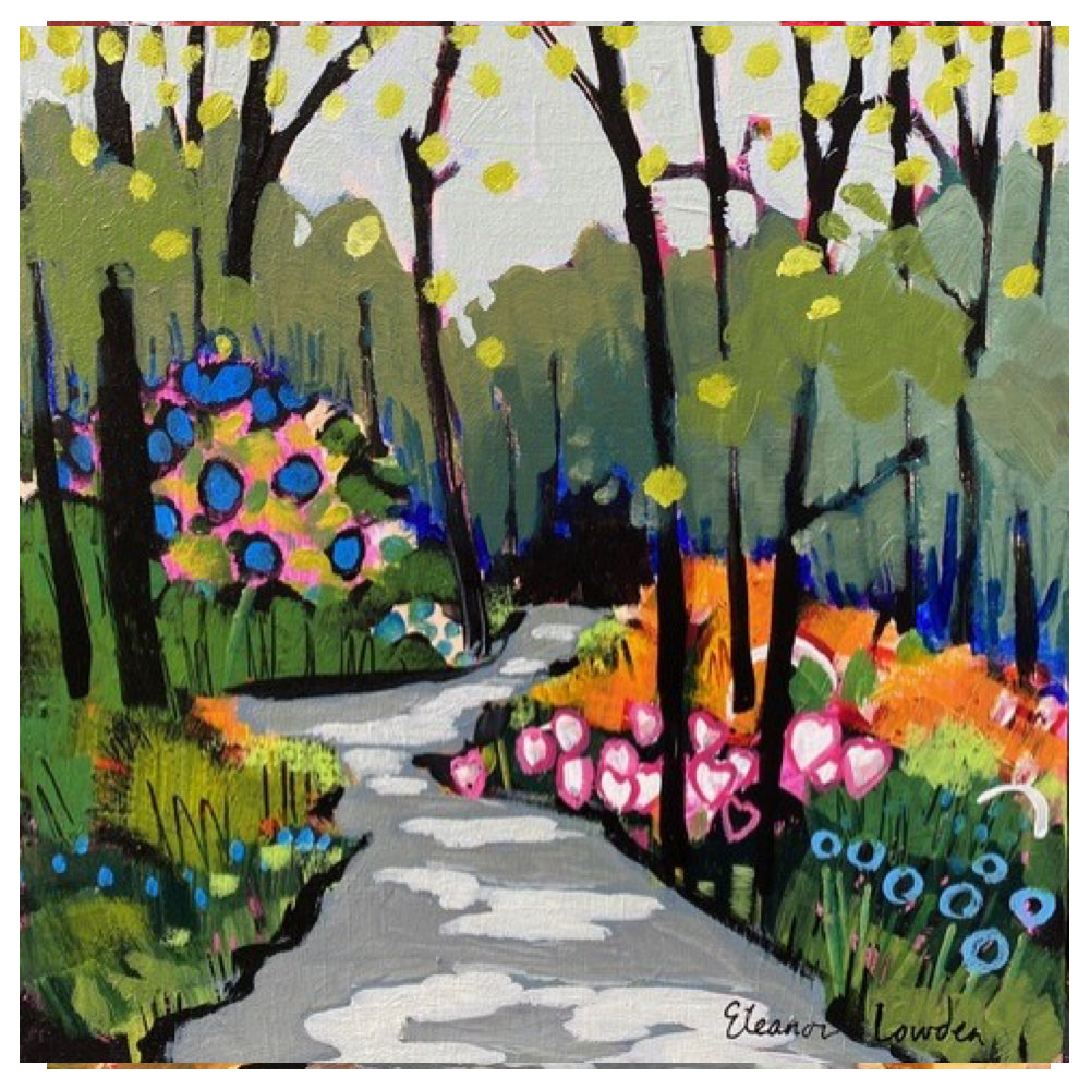 Feels Like Spring - Eleanor Lowden-Painting-Eclipse Art Gallery