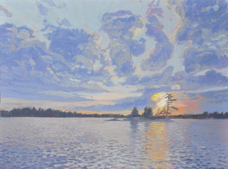 Last Light - Joe Sampson-Painting-Eclipse Art Gallery