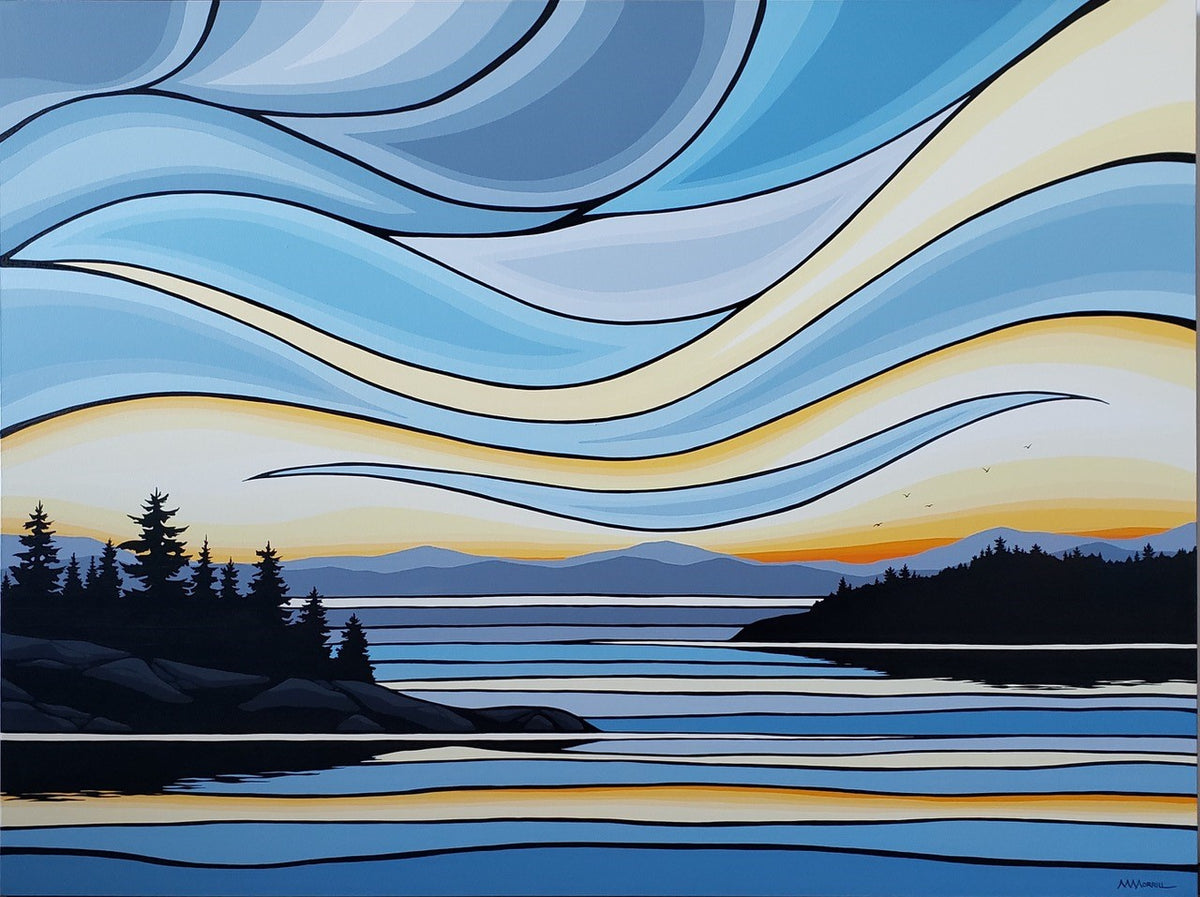 Summer Storm - Monica Morrill-Painting-Eclipse Art Gallery