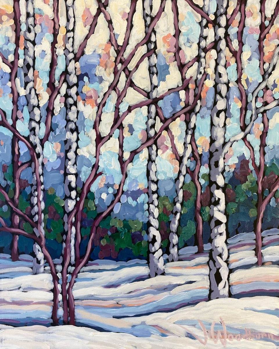 Winter Wonderland Study - Jennifer Woodburn
